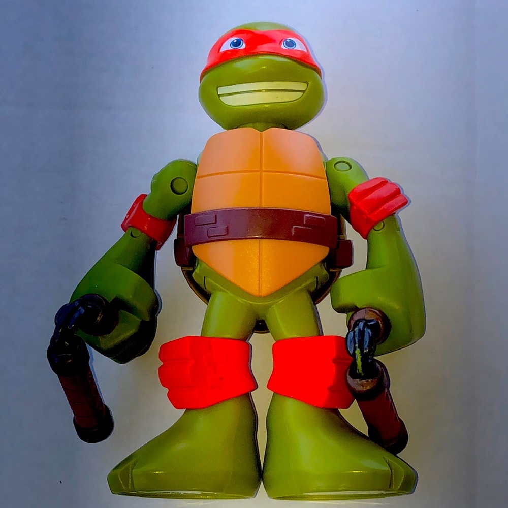 TMNT MICHELANGELO 2015 Viacom Teenage Mutant Ninja Turtle Action Figure - Picture 4 of 12